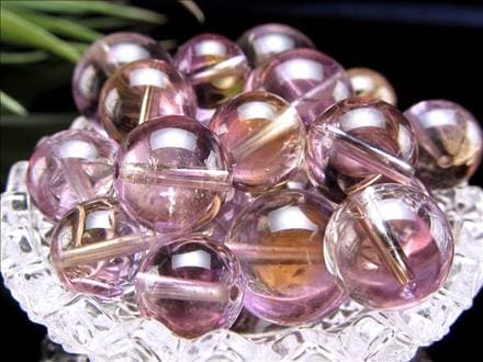 1粒売り】☆幻想的なバイカラー☆2種の鉱物が織り成す神秘の石☆透明度