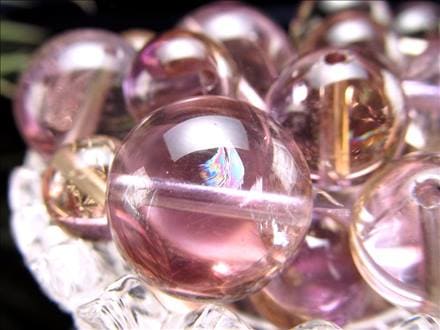 1粒売り】☆幻想的なバイカラー☆2種の鉱物が織り成す神秘の石☆透明度