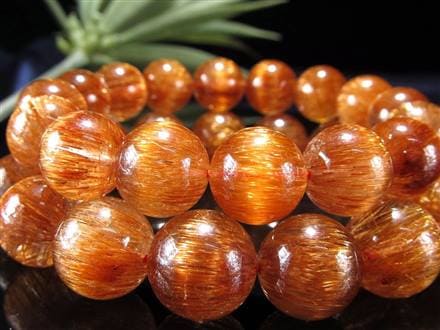 ✴️極上品質 キャッツアイ金針太針ルチル ルチルクォーツ 天然石 金針  