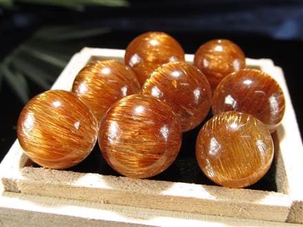 1粒売り】☆ルチルの王道!!☆極太タイチン針☆黄金の輝き＆ルチル  