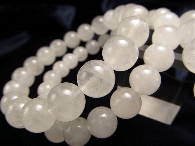 天然水晶　アイダクリスタル　アーカンソー州　ブレスレット　水晶　ストーン　石 ☆市場初登場！☆極上水晶の代表・アーカンソー水晶☆アイダ