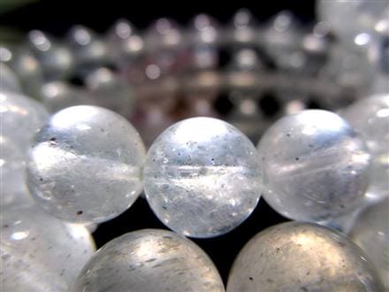 ※激希少※細氷水晶マイカインクォーツブレスレット　11ミリ　新品未使用品 激レア！インクォーツブレスレット - 埼玉県吉川市の天然石専門