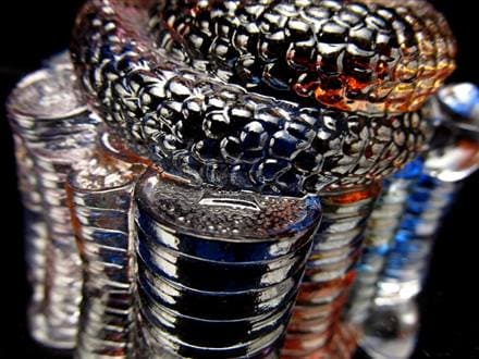 ☆王者の象徴！キングコブラ☆他を寄せ付けず財運・良気を集める縁起物