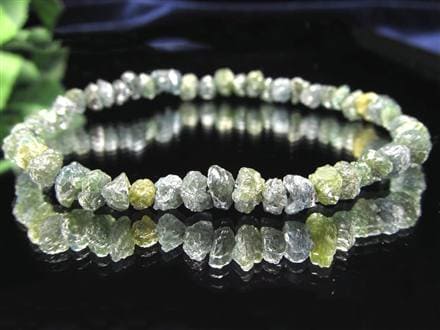 ☆超レア☆ブルーグリーンダイヤモンド☆ラフ結晶の存在感☆4月の