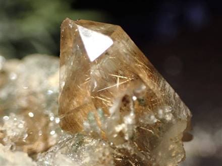 ヒマラヤ水晶クラスターベントクォーツマニハール産曲がり水晶ゴールド