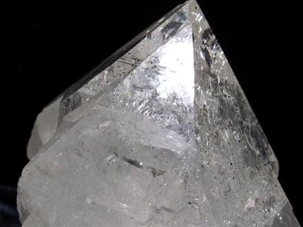 【高品質】マニハール水晶　アナテース　セルフヒールド 高品質】マニハール産 ヒマラヤ水晶/アナテース共生