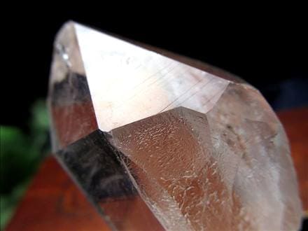 希少マニハール水晶ポイント透明度照り極上トップクラス最高級