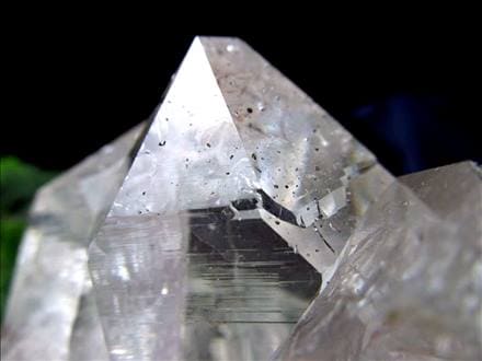 ヒマラヤ水晶（マニハール産/ルチル・クローライト）の原石ペンダント