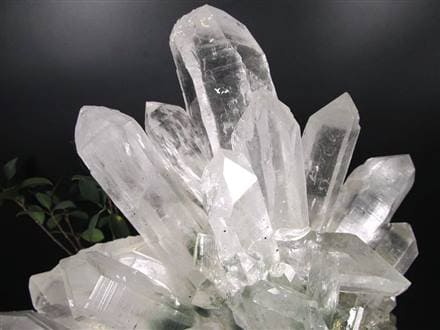 高品質　ヒマラヤ産　水晶　24面カット　99mm　台座付き　透明感　底面磨き② ヒマラヤ水晶 水晶 ポイント 六角柱ポイント 天然石【高品質】2