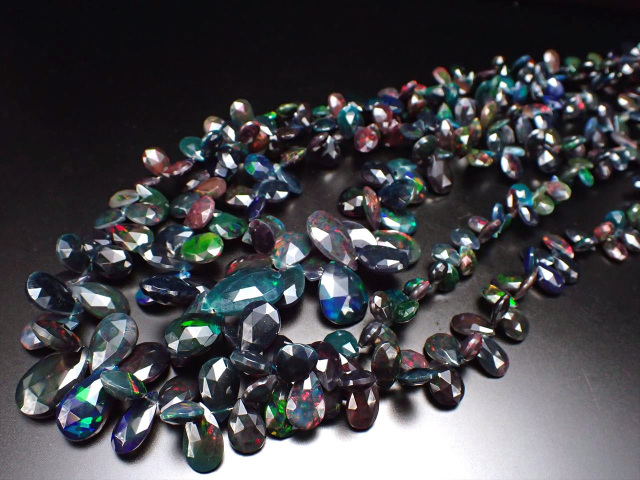 高品質　14kgf ブラックオパール　ブレスレット　天然石 高品質 14kgf ブラックオパール ブレスレット 天然石 【公式通販】