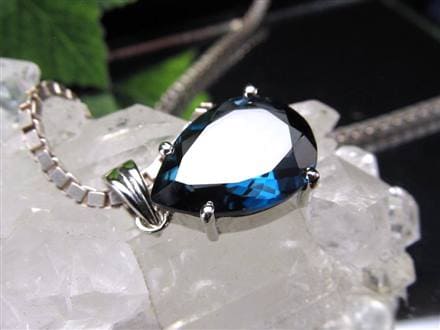 ◇大粒！◇超透明インディゴブルー◇極上・宝石質！◇明るい希望を  