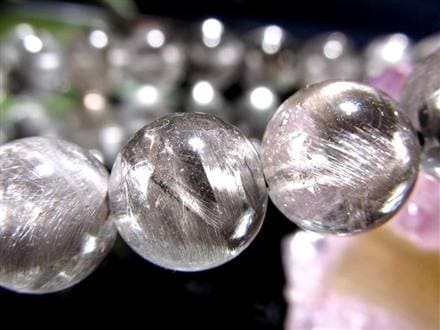 ◇極上透明！◇クールな輝きのプラチナ針◇入手困難な超人気ルチル