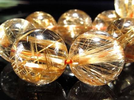 ◇極上ウォータークリア！◇最高級の輝き！極太タイチン×繊細ルチル