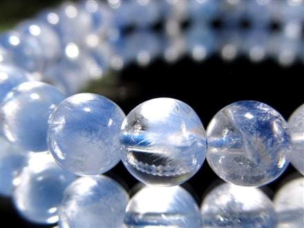 ◇今後入荷困難！特別価格◇奇跡の透明感！水晶に咲く群青の花◇思慮の