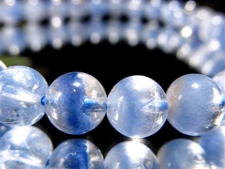 ◇今後入荷困難！特別価格◇奇跡の透明感！水晶に咲く群青の花◇思慮の