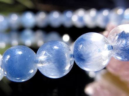 ◇今後入荷困難！特別価格◇奇跡の透明感！水晶に咲く群青の花◇思慮の