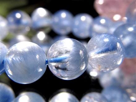 ◇今後入荷困難！特別価格◇奇跡の透明感！水晶に咲く群青の花◇思慮の