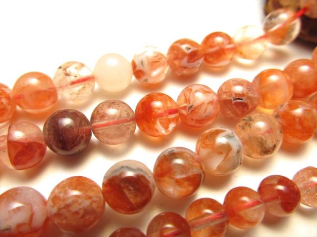 ☆一連☆激レア！瑪瑙&水晶☆石英系の混合石☆浄化・癒し・魔除け