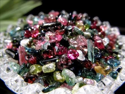 ◇小粒タイプ◇ダークカラーMIX◇心に活力と勇気を与える石◇10月の