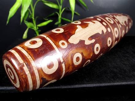 天珠置物　4 ◇限定1点のみ！超巨大天珠置物◇慈悲と守護の融合◇圧巻の複合意匠
