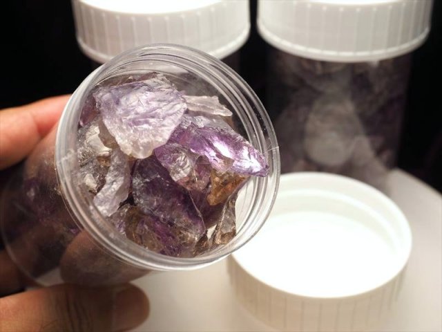 ☆激レア！希少ボリビア産 超透明紫水晶サザレ☆フランス展示会商品