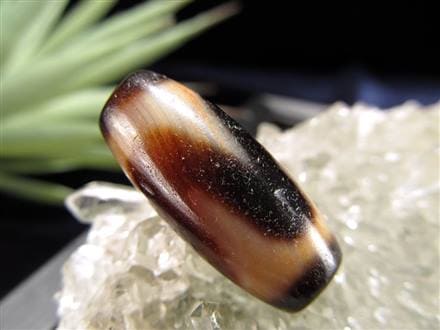 限定販売！唯一の逸品】◇まるで老天珠の風合い◇天然瑪瑙×職人技  