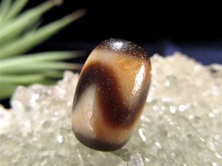 限定販売！唯一の逸品】◇まるで老天珠の風合い◇天然瑪瑙×職人技