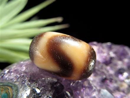 限定販売！唯一の逸品】◇まるで老天珠の風合い◇天然瑪瑙×職人技