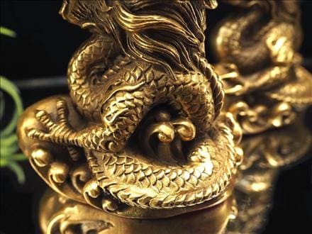 ☆縁起物として大人気！☆八卦の象徴の四本爪龍☆大吉開運！願いが叶う