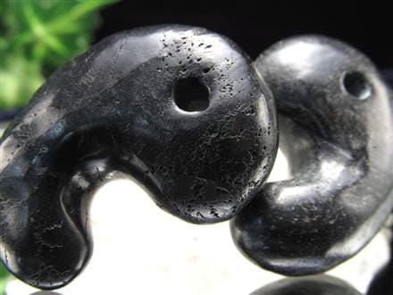 正規品】-日本銘石協会-◇数億年が生んだ癒しと浄化の石◇深い黒の美