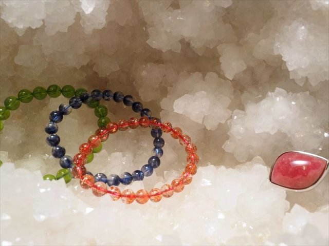 ブレスレット用浄化クラスター】☆天然石・パワーストーン