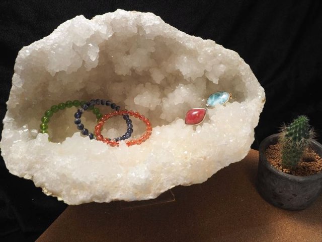 ブレスレット用浄化クラスター】☆天然石・パワーストーン