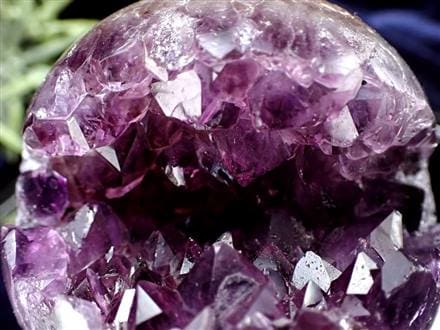☆少量限定☆笑福開運アメジストボール！☆濃密パープル結晶☆愛の守護