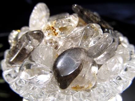 ◇最強パワー◇漆黒グラファイト◇水晶の最終形態◇約500g入り