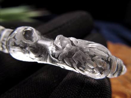 天然水晶 龍 宝珠 天然水晶 龍 ドラゴン・Dragon 彫刻 開運 風水 くじ