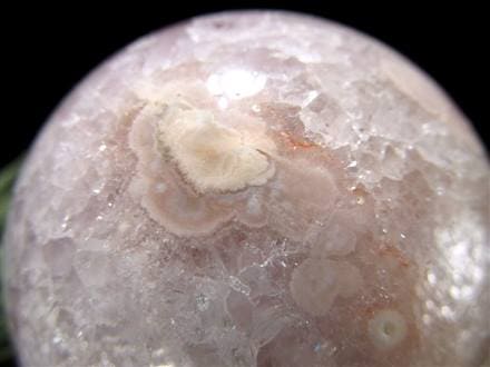 C、ピンクアメジスト⭐️丸玉⭐️桜瑪瑙⭐️フラワーアゲート⭐️花瑪瑙⭐️スフィア⭐️天然石 ピンクアメジスト フラワーアゲート 桜瑪瑙 共生 ポイント タワー