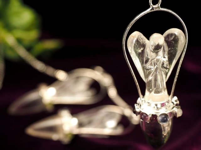 完全オリジナル☆ラリマー×ヒマラヤ水晶×チャクラストーン大天使マカバ