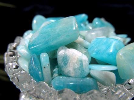 ◇爽やかなブルーグリーンカラー◇希望の石！ホープストーン◇約500g