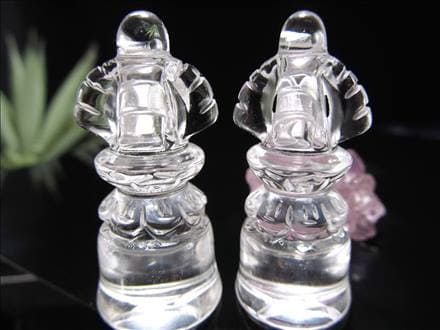 ◇繊細！手彫り法器◇天然透明水晶使用！◇魔障を取り除き、結界を張る