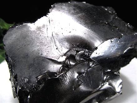 フラーレン(シュンガイト8㎜90粒)✬ ◇産地直送!!◇鋭い八角錐◇20億年前に形成された奇跡の癒しの石◇地球