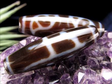 ◇A至純天珠◇平和を願う安全祈願の護符◇◇佛龍眼梵字天珠(ぶつりゅう