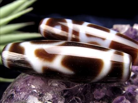 ◇A至純天珠◇平和を願う安全祈願の護符◇◇佛龍眼梵字天珠(ぶつりゅう