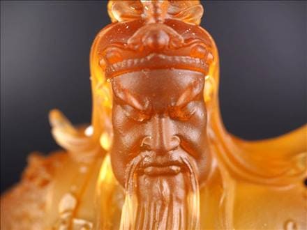 ◇限定1体！◇迫力の特大サイズ◇三国志の超有名武将！関羽像◇商売と