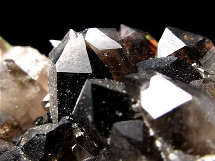 【極上品】アーカンソー産　黒水晶 ◇漆黒の極上結晶◇世界有数のパワースポット「アーカンソー州産