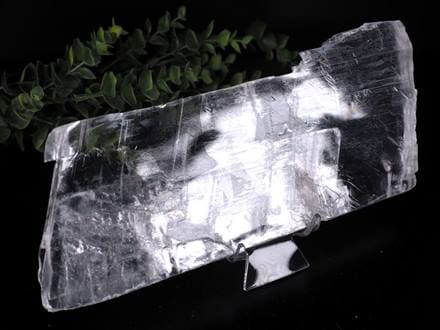 【聖母マリアのガラス】1点物☆特大・超透明セレナイト・プレート原石【透石膏】 聖母マリアのガラス✨ セレナイト 大 ホワイト 透石膏 ハート