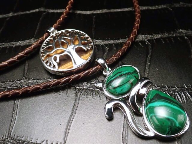 ミスマルノタマ　ネックレス　トップ　本革紐　① ミスマルノタマ ネックレス トップ 本革紐 ① ミスマルノタマ