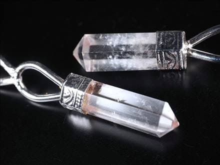 ご予約Himalayan水晶マジックワンドヒーリング宝石銀製シルバー Himalayan水晶マジックワンドヒーリング宝石銀製シルバー