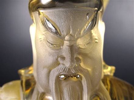 ◇限定1体！◇極上超透明シトリン！◇秀逸！一刀一石彫り◇商売と学問