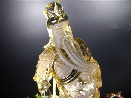 天然石 シトリンの鳳凰　置物　彫り物D.12 ◇限定1体！◇極上超透明シトリン！◇秀逸！一刀一石彫り◇商売と学問