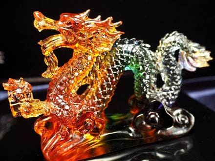 ☆財運アップ！貔貅（ヒキュウ）玉璽持ち☆皇帝・天皇の象徴の五